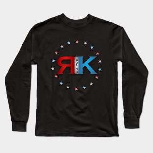 RK Outpost Patriotic Stars Long Sleeve T-Shirt